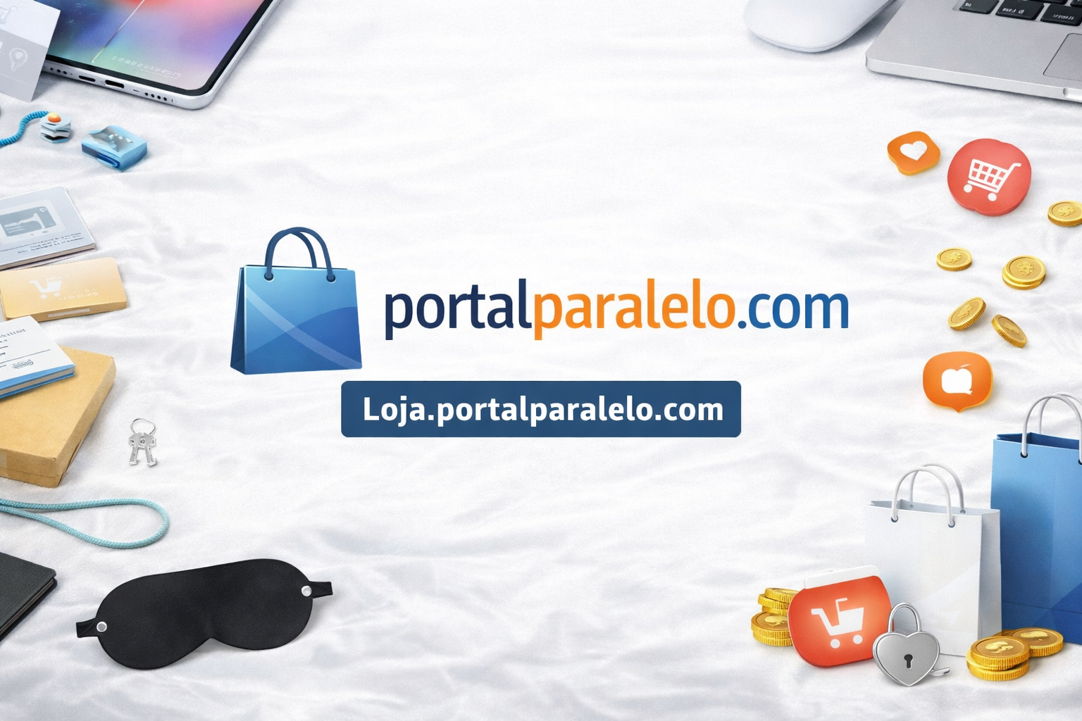 Loja PortalParalelo.Com - 100% Segura com até 80% de desc.